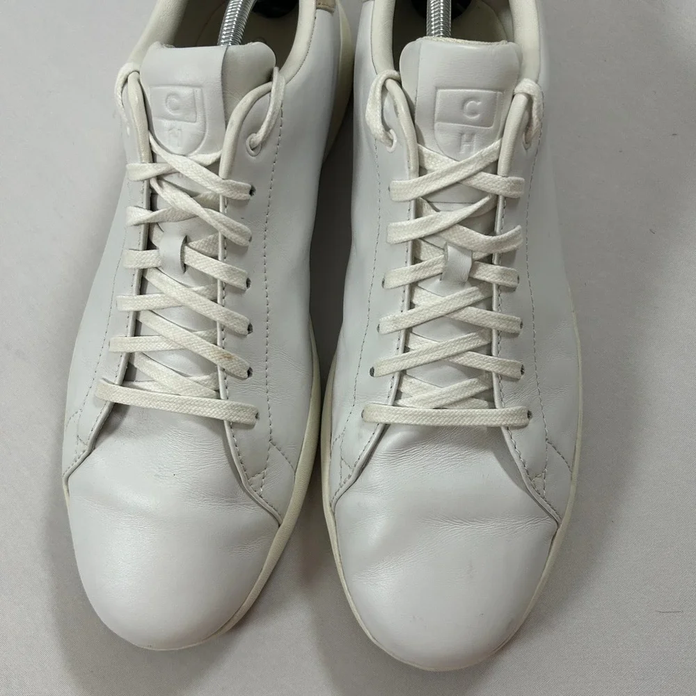 Cole Haan GrandPro Rally Court Sneaker Mens 13 White‎ Leather Low Top Tennis
